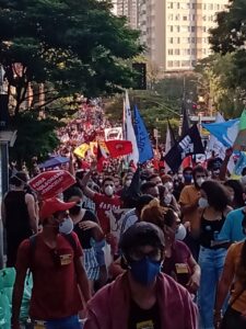 Brasil vivió otra jornada de marchas contra Bolsonaro