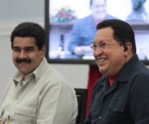 Los candidatos de Chávez, Maduro y el partido PSUV