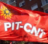 La Central sindical uruguaya convocó a un paro general