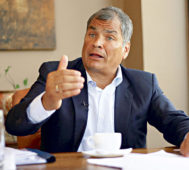 Correa: Es la gran oportunidad para recuperar la Patria