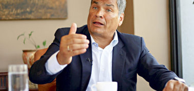 Correa: Es la gran oportunidad para recuperar la Patria