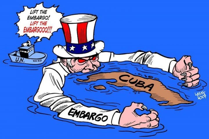 Cubanos recordaron el inicio del bloqueo estadounidense