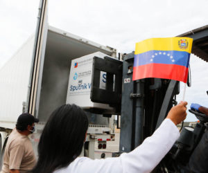 Venezuela recibe las primeras dosis de la vacuna Sputnik V