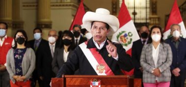 Castillo anuncia «gobierno de excepción» en Perú