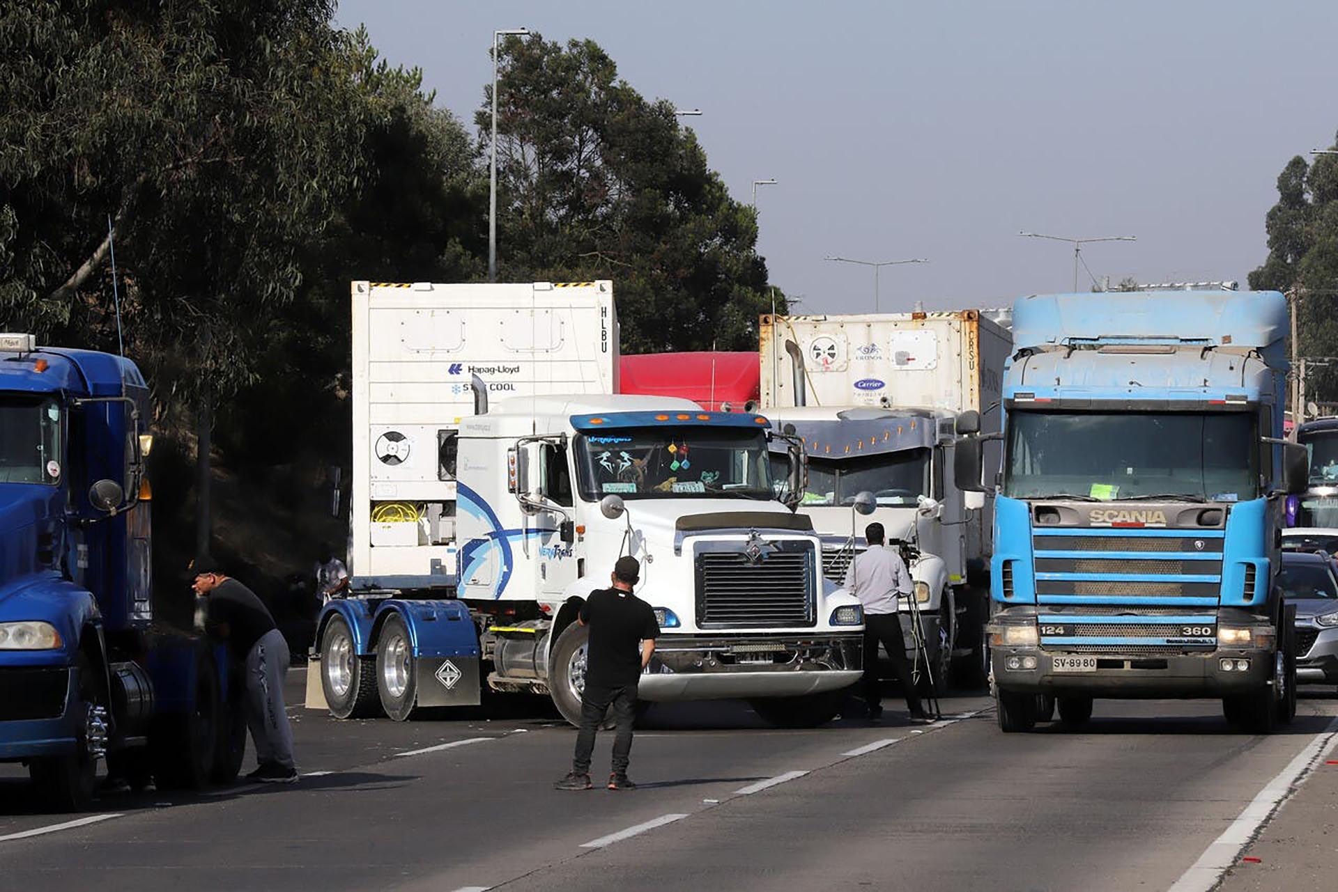 Chile invoca Ley de Seguridad en la protesta de camioneros