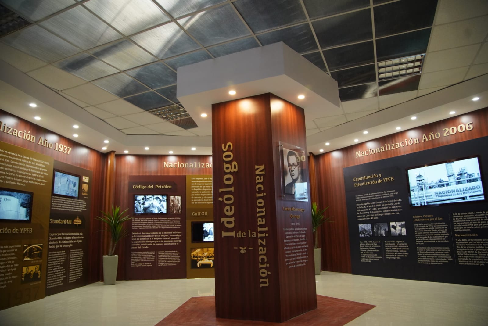 Museo de la Nacionalización de Hidrocarburos en Bolivia