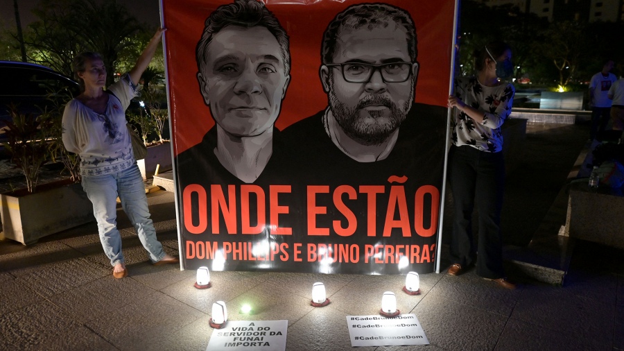 Brasil: marchas por periodista e indigenista desaparecidos
