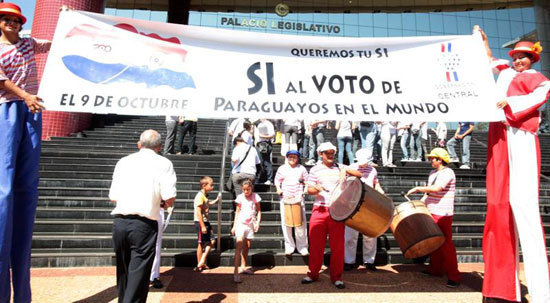 Paraguayos del mundo piden reabrir inscripción para votar