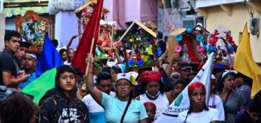 Venezuela: San Juan Bautista bailao Barrio Adentro