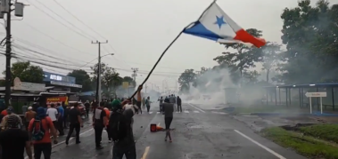 Panamá: brutal represión en tercera semana de huelga
