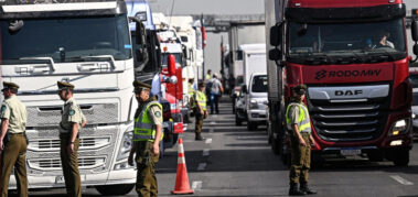 Chile: sin abastecimiento por huelga de camioneros