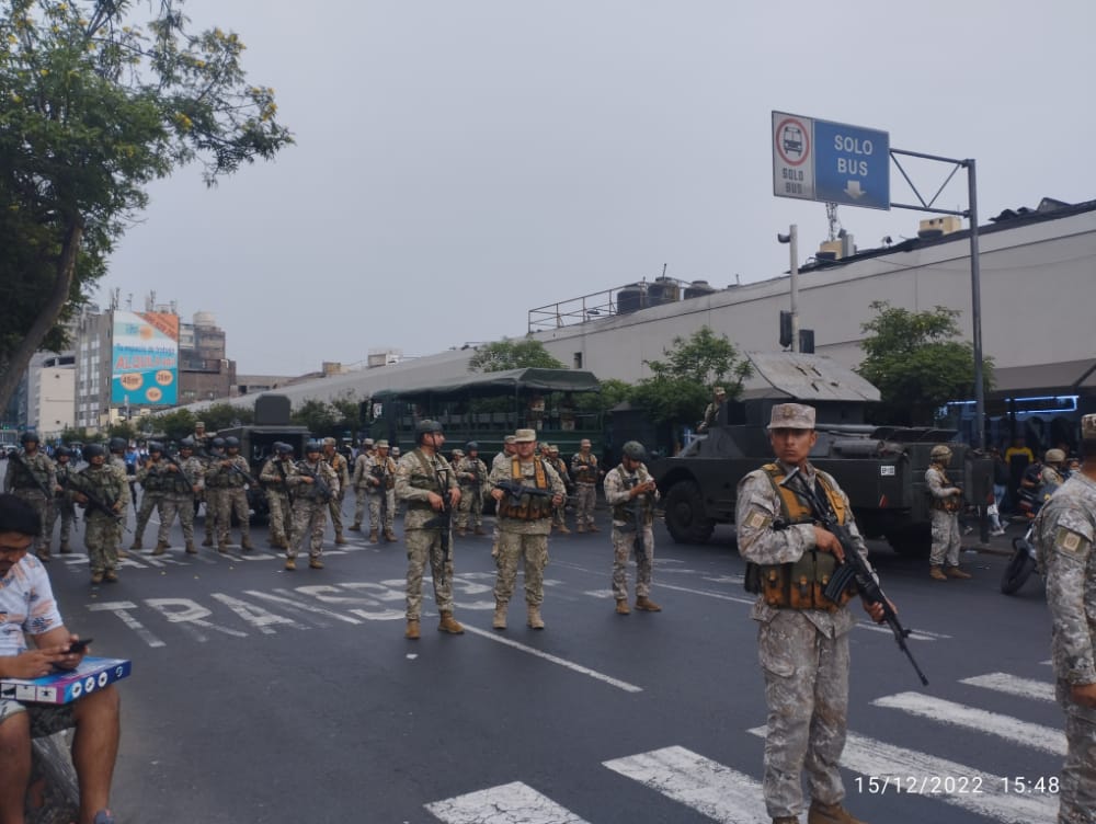 Represión, allanamientos y persecución en Perú