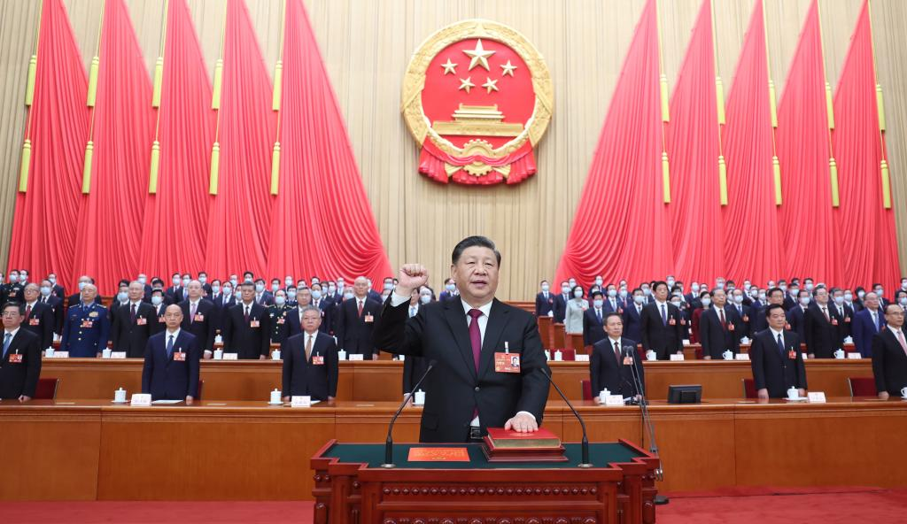 Xi Jinping fue electo para un tercer mandato presidencial