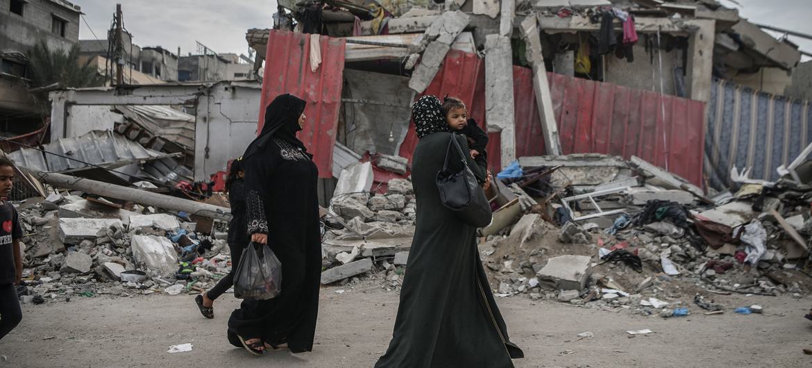 Unas 10.000 mujeres han muerto en Gaza por ataques de Israel